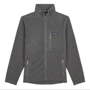 Patagonia Men's Nickel Gray Classic Synchilla Fleece Jacket Size Small EUC